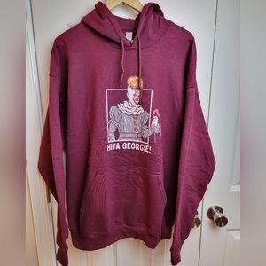 Maroon Hiya Georgie Hoodie XL‎